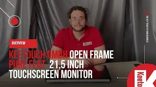 Overview: Keetouch GmbH Open Frame Pure Flat Projected-capacitive 21,5inch Touch Monitor