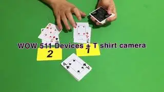 Playing cards scan camera cheating device WOW511 #playingcardscheatingdevice