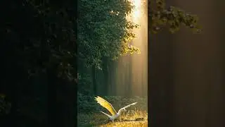 A Dragon&rsquo;s First Flight Begins 🐉🌄🕊️ #FirstFlight #ForestFantasy #DragonAwakens