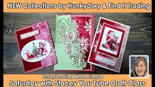 622 Simple, easy, stunning and wow worthy!  See how with Find It Trading and Hunkydory Free Class