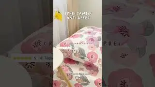 Shopeehaul sprei cantik anti geser