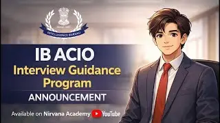 IB ACIO Interview Guidance Announcement #ibacio2025 #ibacioexam #ibacio #interview