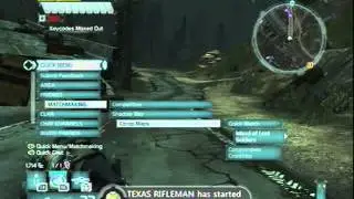 Defiance Quick menu options (Right on D-Pad)