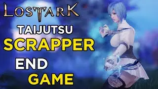 Lost Ark Scrapper Endgame Gameplay Demo | Infighter 'Taijutsu' Build | Martial Artist