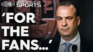 Peter V'landys defends explosive ban ruling | Wide World of Sports