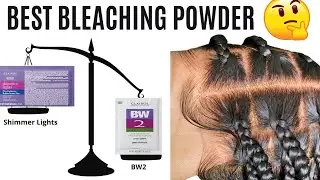 BW2 vs Shimmer Lights | Best Bleaching Powder| Beauty & Braids
