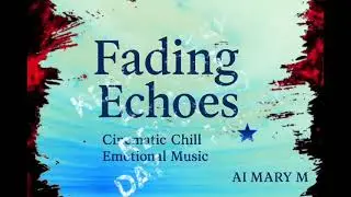 Fading Echoes 🌙 AI MARY M | Cinematic Chill Emotional Music