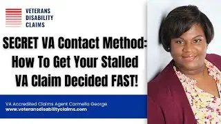 🚨 SECRET contact method gets stalled VA disability claims rated FAST!