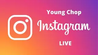 Young chop pulls up lookin for 21 savage on ig live