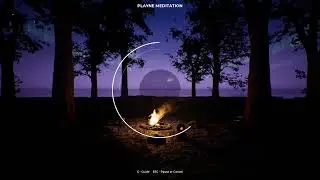 Playne the meditation game -Day 56- My playne and wind. No commentary