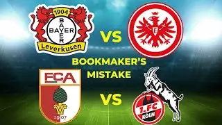 Bayer vs Eintracht and FC Augsburg vs FC Koln football betting predictions. Bundesliga 08.04