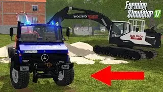 LS17 - THW UNIMOG im Einsatz! - GROSSEINSATZ bei Bauhof Weber