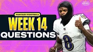Start or Sit Lamar Jackson, Patrick Mahomes and MORE | One question for every Week 14 NFL game