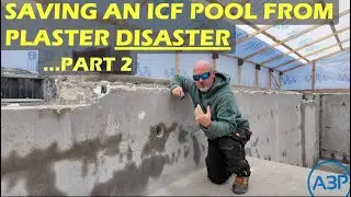 Спасаем плохой бассейн из гипса ICF с ПВХ-мембраной, эпизод 2!