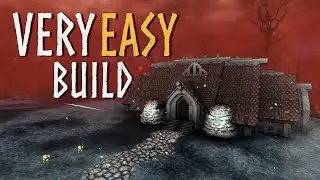 Easy and BEAUTIFUL Ashlands Blacksmith | Valheim Tutorial