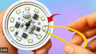 simple trick to repair a lamp at home//How to repair LED bulbs at home