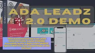 Ada Leadz 2.0 Demo
