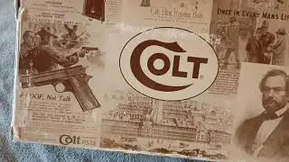 First Look at my 1994 Colt Enhanced Officer's Model in 45 ACP with Inner and Outer Box / Papers