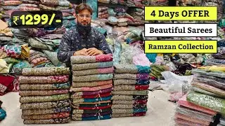 Hyderabad Banarasi Beautiful Sarees Ramzan Collection Pakistani Suits Charminar Shopping