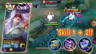 WTF DAMAGE!! BEST BUILD PHARSA ONE SHOT DAMAGE || PHARSA - MLBB
