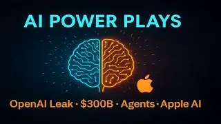 Tech 4 Thought | Episode 12: OpenAI Leak, $300B Valuation, Agentic ChatGPT & Apple&rsquo;s AI Push