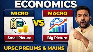Micro vs Macro Economics Explained | UPSC Economy in Simple Language