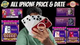 All iPhones Price & Date Big billion day sale & Amazon #iPhone16 #iphone15 #iphone16pro #iphone13
