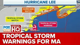 Tropical Storm Warnings Up For Coastal Massachusetts As Hurricane Lee Looms