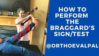 How to Perform the Braggard's Sign/Test for Lumbar Radiating Pain