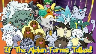 IF POK&Eacute;MON ALOLA FORMS TALKED (UPDATED) (VOICE CHALLENGE!)