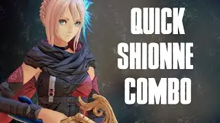 Tales of Arise Quick Shionne Combo Ft  Scarlet Nexus Costume Mod