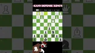 😱Think CARO&ndash;KANN Is Safe? Watch This! #chessgame #trending #shortvideo