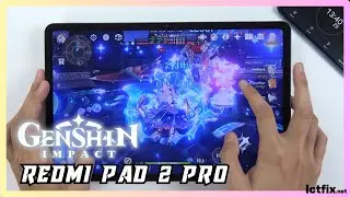 Redmi Pad 2 Pro Genshin Impact Gaming Test | Snapdragon 7s Gen 4, 120Hz Display