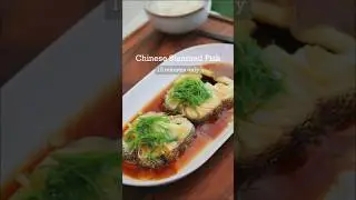 ✨Chinese Steamed Fish 🐟 🥢 15 minutes only#steamedfish#easyfishrecipe#chineserecipes#easydinner
