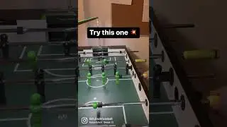 Foosball Trickshot: &bdquo;One-Man-Slingshot&ldquo; | Tischkicker Combo