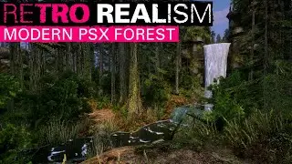 PSX Forest Asset Pack + Unreal Project | RETRO REALISM: Lonely Forest