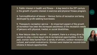 Module 7-Chapter 7: Recreation and Leisure |Inguito Maica, Jardio Mark Wilson, Kinanahan Wilmar|