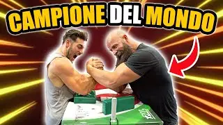 CAMPIONE DEL MONDO DI BRACCIO DI FERRO MI SVELA LE SUE TECNICHE SEGRETE😱