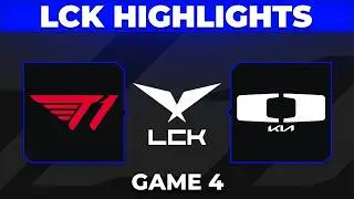 T1 vs DK Higlights Game 4 | LCK CUP 2026 Playoffs Quarterfinals | T1 vs Dplus KIA