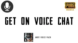 Get On Voice Chat | Pubg Andy Voice Pack Sound Effect 🔊🗣️