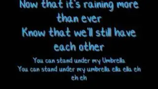 JLS - Umbrella with YRICS
