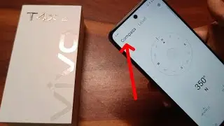 Vivo T4x 5G Compass Direction Accuracy || How to use compass 🧭?
