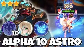 BEGINILAH KEKUATAN ALPHA B3 10 ASTRO!! SEKALI WER LANGSUNG RATA!! MAGIC CHESS GO GO