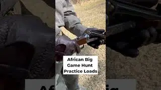 Charging Target Drill: African Big Game Rifle