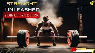 Mastering Might: 210lb Clean and Jerk in Jaw-Dropping Slow Motion