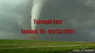 Lockett, TX - Several Tornadoes Touch Down - 04/23/2021