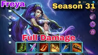 Heroes Evolved: Freya n&eacute;m gi&aacute;o cực thốn với build đồ max damage season 31 n&agrave;y