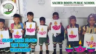 Glow with Flow: The Diya Workshop #diwali #deepawali #activity #school 
