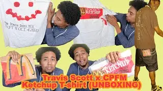 Travis Scott x CPFM 4 CJ Ketchup T-shirt (UNBOXING) - Is This So Old It's Considered Vintage?
