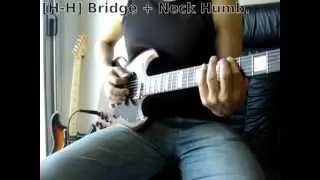 Gibson SG with Split Coil, Series/Parallel & Phase pushpulls - Camagroc